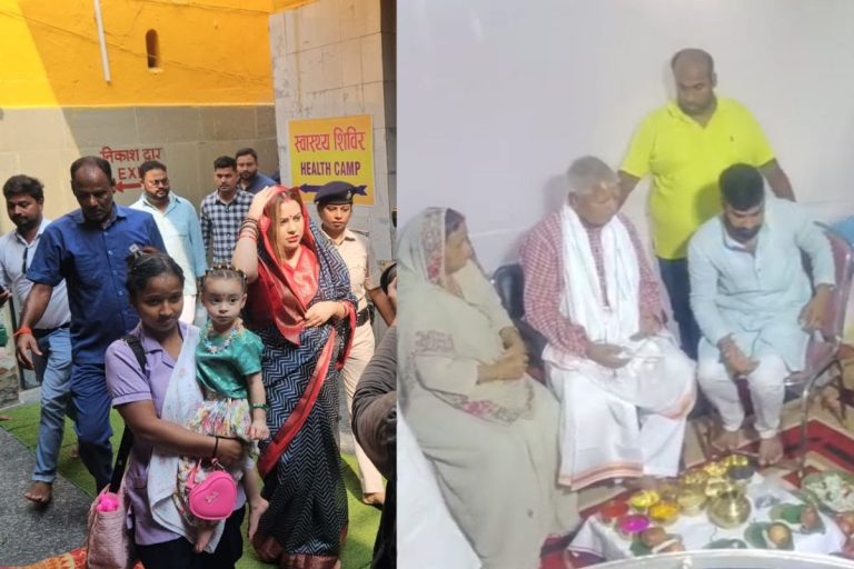 लालू-तेजस्वी पूरे परिवार संग पहुंचे गयाजी, अपने पूर्वजों का किया पिंडदान