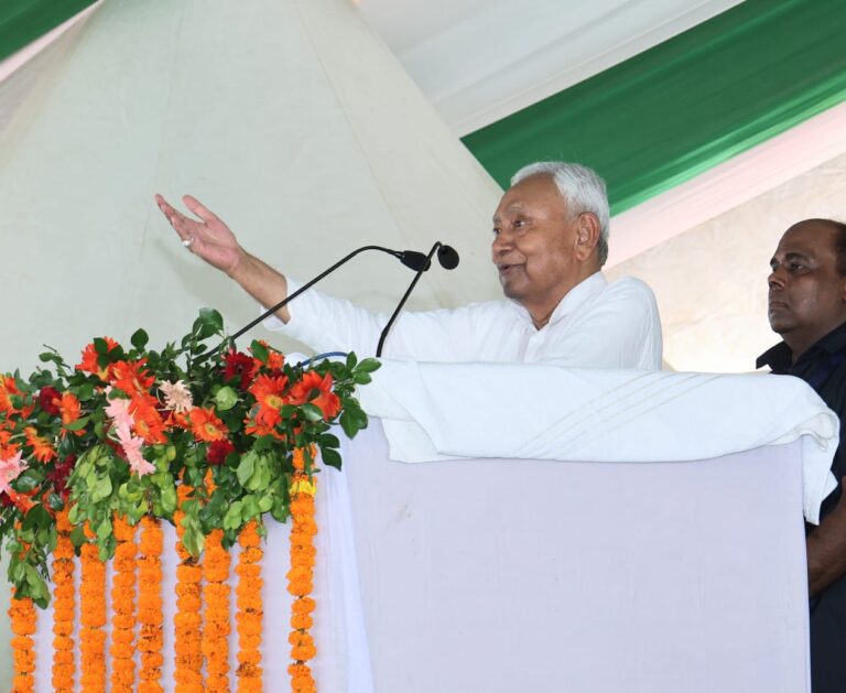 नीतीश कुमार की समृद्धि यात्रा के दौरान धमाके से सिवान में मची अफरातफरी, 1 की मौत