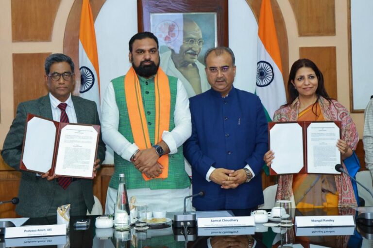 गेट्स फाउंडेशन संग साझेदारी से मजबूत होगा बिहार का स्वास्थ्य तंत्र: मंगल पांडेय, एमओसी का हुआ नवीनीकरण